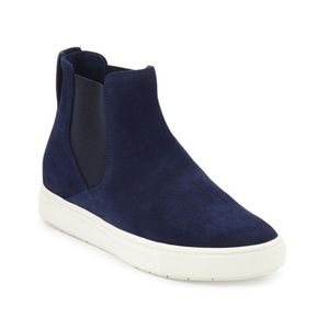 VINCE NEWLYN HIDDEN-WEDGE HIGH TOP SNEAKER US 7.5M